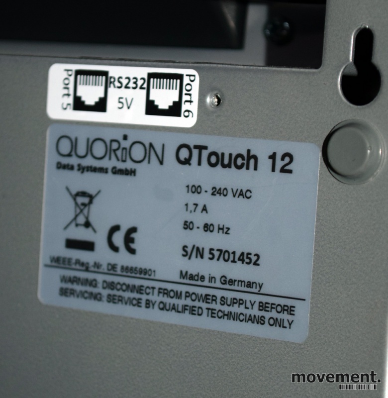 Solgt!Quorion QTouch12 touchbasert - 3 / 3