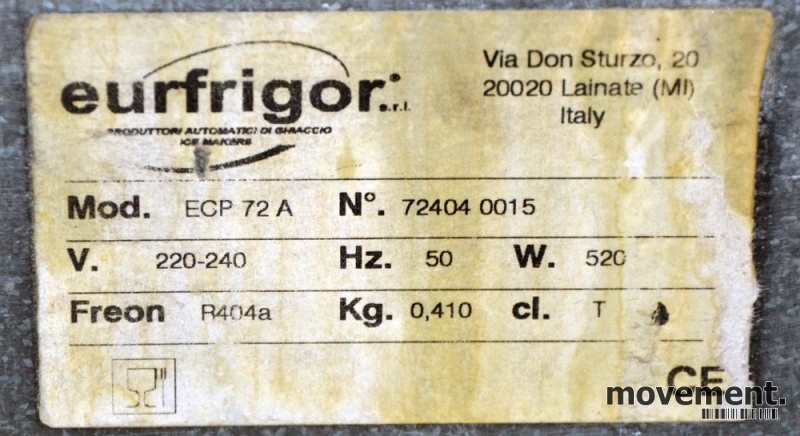 Solgt!Isbitmaskin for restaurant / - 6 / 6