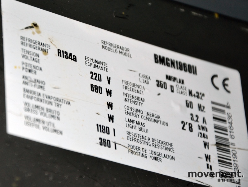 Solgt!Kjølebenk fra Norplan med pizzabenk - 7 / 7