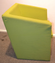 Solgt!Loungestol i grønt, pent brukt - 2 / 3