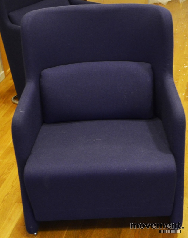 Solgt!1 seter sofa / loungestol i blått - 2 / 4