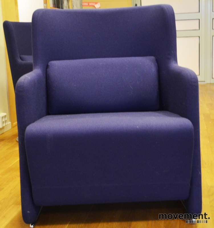 Solgt!1 seter sofa / loungestol i blått - 1 / 4