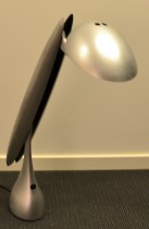 Luxo Heron skrivebordslampe i grått, Design: Isao Hosoe, pent brukt
