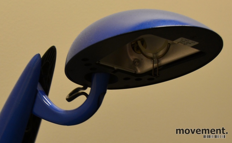 Solgt!Luxo Heron skrivebordslampe i blå, - 3 / 4