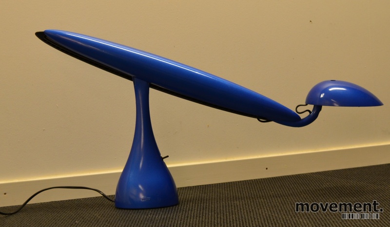 Solgt!Luxo Heron skrivebordslampe i blå, - 2 / 4