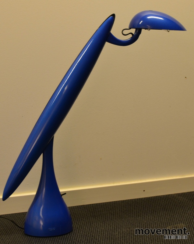 Solgt!Luxo Heron skrivebordslampe i blå, - 1 / 4