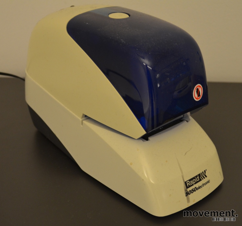 Rapid R5050 Solgt!Rapid 5050 Electronic stiftemaskin,elektrisk, pent brukt ...
