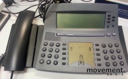Telefonapparat for sentral: Aastra Office 45 i antrasittgrå, pent brukte
