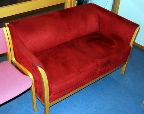 Solgt!Pene sittegrupper for kontor i rød - 2 / 4