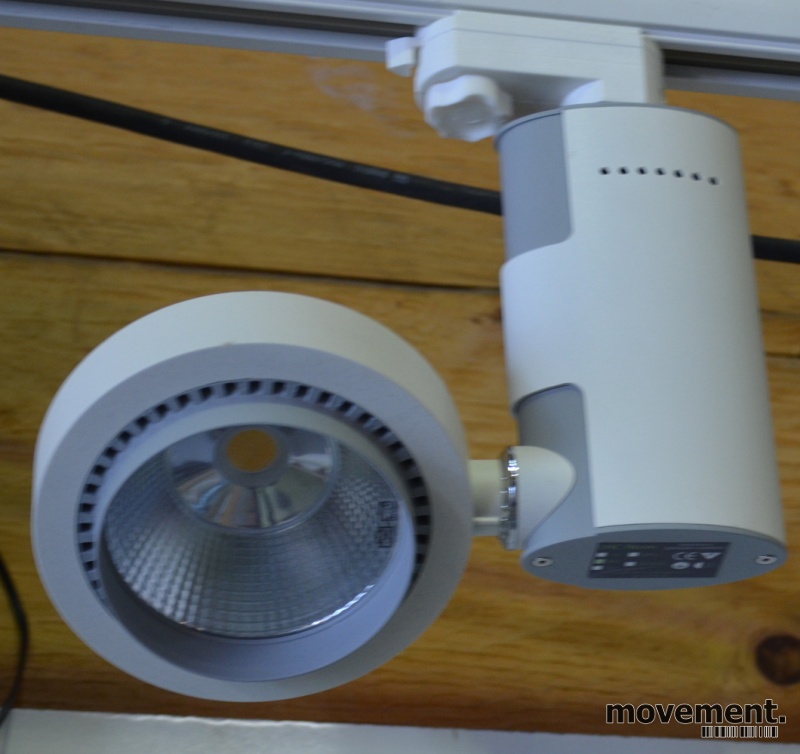 LED Butikkbelysning: Skinnespot LHC AtomLED hvit for LED Butikkbelysning: Skinnespot LHC AtomLED hvit for