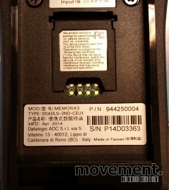 Solgt!Datalogic Memor X3 håndterminal med - 2 / 2