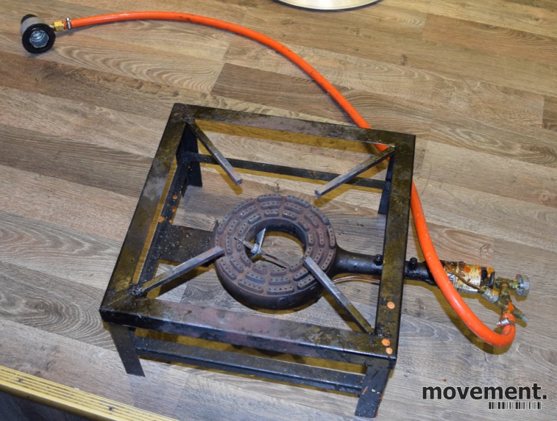 Solgt!Stor gass-wok, Ø=65cm, - 5 / 6