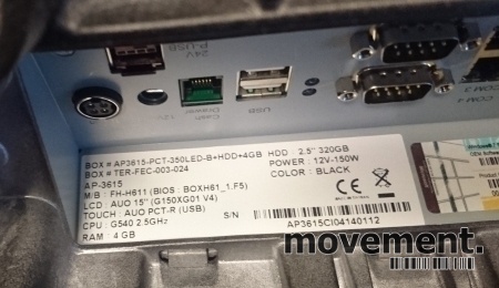 Solgt!Butikkdata: Cielo Box AP-3615 / - 5 / 7