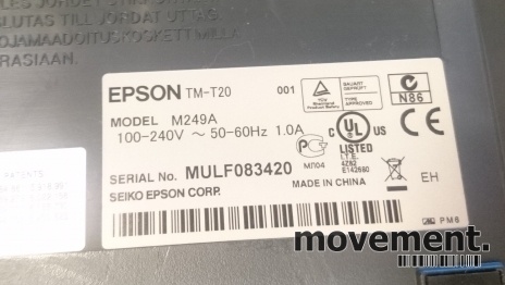 Solgt!Epson Bongskriver / - 3 / 5