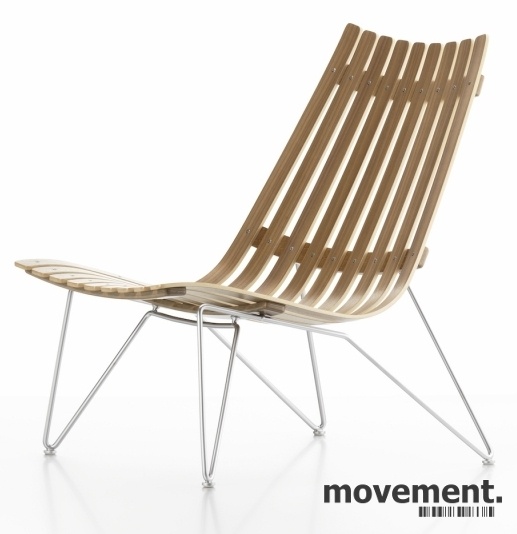 Solgt!Scandia Nett loungestol / lenestol - 1 / 3