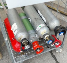 Mobil bar på hjul med tappetårn og Concord Mini kjøleanlegg, brukt