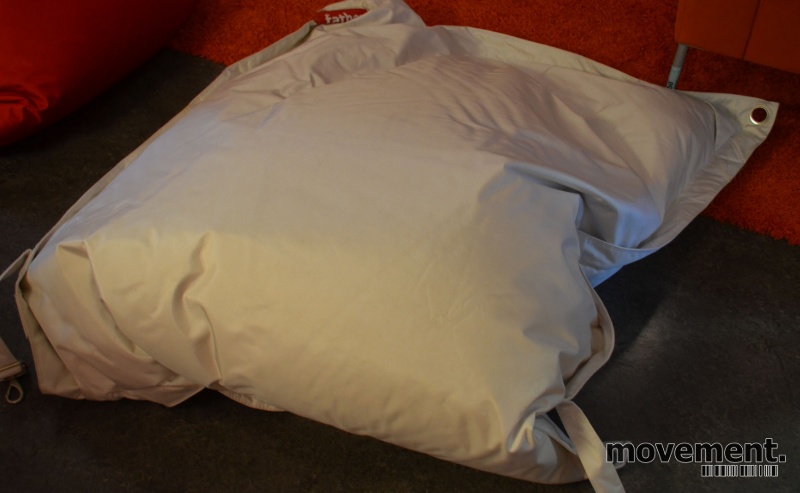 Solgt!Fatboy Buggle-up white, saccosekk / - 2 / 3