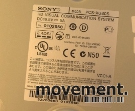 Solgt!Videokonferanseutstyr fra Sony, - 6 / 6