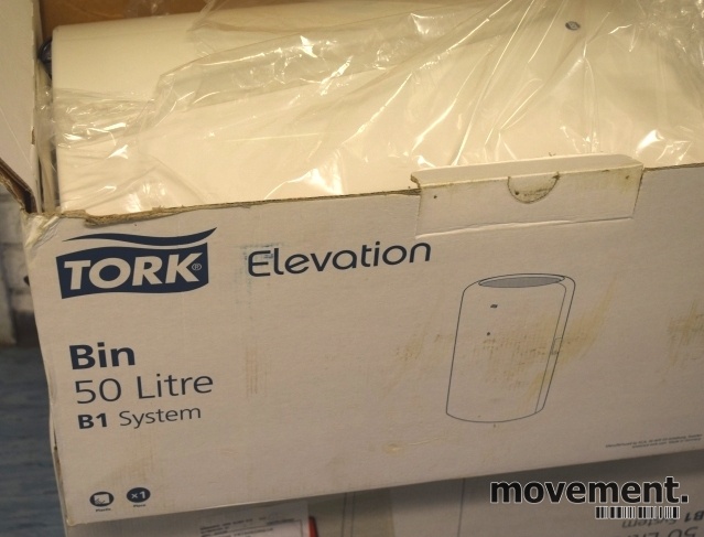 Solgt!Veggfestet søppelbøtte fra Tork, 50 - 3 / 3