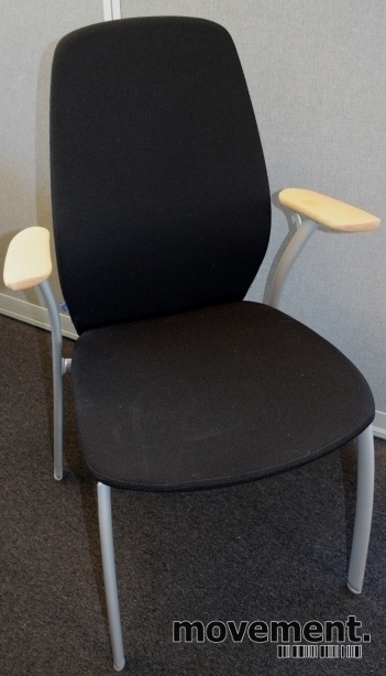 Kinnarps møtestol konferansestol isort bjerk grå, mod 1 stk Kinnarps Plus 375 stol konferansestol BRUKTE