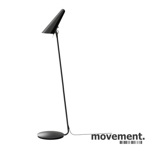 Solgt!Stålampe fra Ikea, i sort, LED - 1 / 5