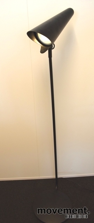 Solgt!Stålampe fra Ikea, i sort, LED - 2 / 5