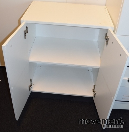 Solgt!Posthylle i hvitt med 19 hyller og - 5 / 5