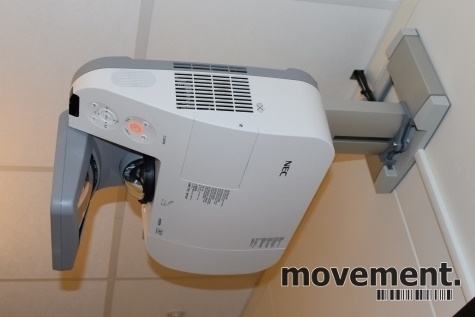 Solgt!NEC U260W prosjektor med - 4 / 6