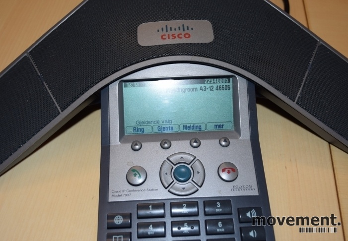 Solgt!Cisco IP konferansetelefon CP-7937G - 3 / 5