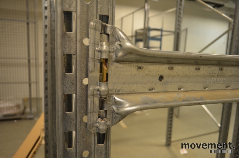 Solgt!Pallereol i galvanisert stål, høyde - 3 / 4