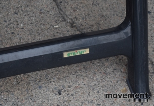 Solgt!Komfortabel hagestol i grå plast, - 3 / 3