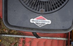 Gressklipper: Klippo-klipper med Briggs & Stratton 3,5HP,  god stand