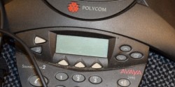 Konferansetelefon Polycom Soundstation2 Avaya 2490, pent brukt