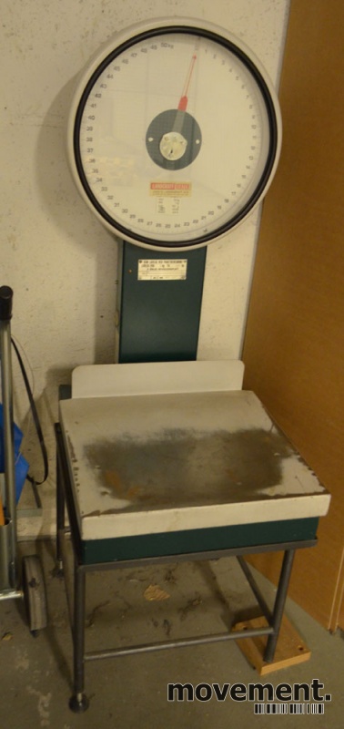 Solgt!Retro / vintage vekt / pakkevekt - 1 / 4