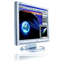 Solgt!Philips 19toms LCD skjerm 190S7FS - 1 / 4