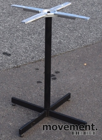 Solgt!Bordunderstell for kafebord i stål, - 1 / 3