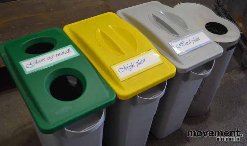 Solgt!Oppsett med 4 bøtter for - 4 / 4