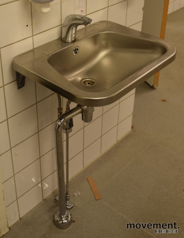 Solgt!Håndvask / servant i rustfritt stål - 2 / 2