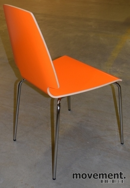 Solgt!IKEA Vilmar konferansestol i orange - 2 / 4