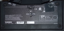 Tandberg / Cisco Telepresence 3000-serie videokonferanse, komplett med flatskjerm på tralle, pent brukt - NY PRIS