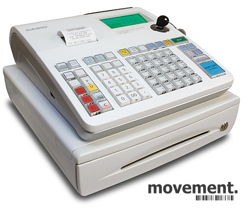 Solgt!Kasseapparat fra Casio, modell - 1 / 2