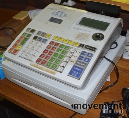 Solgt!Kasseapparat fra Casio, modell - 2 / 2