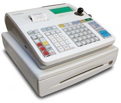 Kasseapparat fra Casio, modell SE-5300, pent brukt