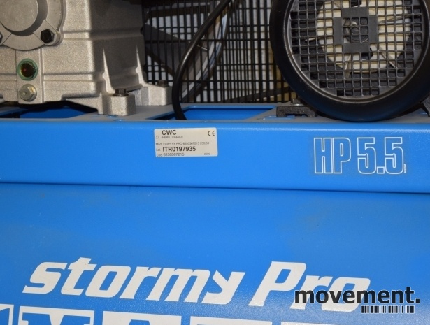 Solgt!Stor kompressor for luft, Stormy - 3 / 10