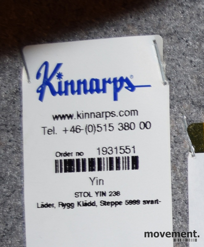 Solgt!Kinnarps Yin 238 konferansestol / - 3 / 3