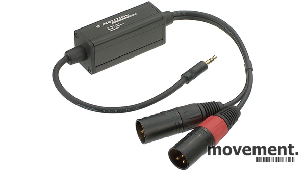 Solgt!Contrik Passiv-adapter XLR -
