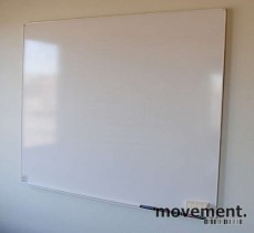 Whiteboard vegghengt 150x120cm, pent brukt