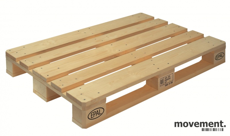 Solgt!Europaller 120x80cm selges, brukte