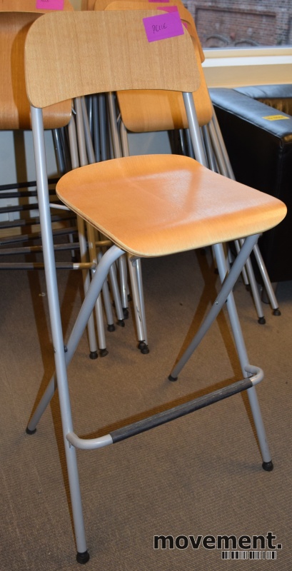 Solgt!Sammenleggbar barkrakk fra Ikea, - 2 / 3