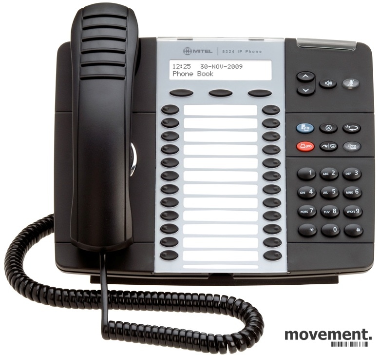 Solgt!Mitel 5324 IP Phone IP-telefon